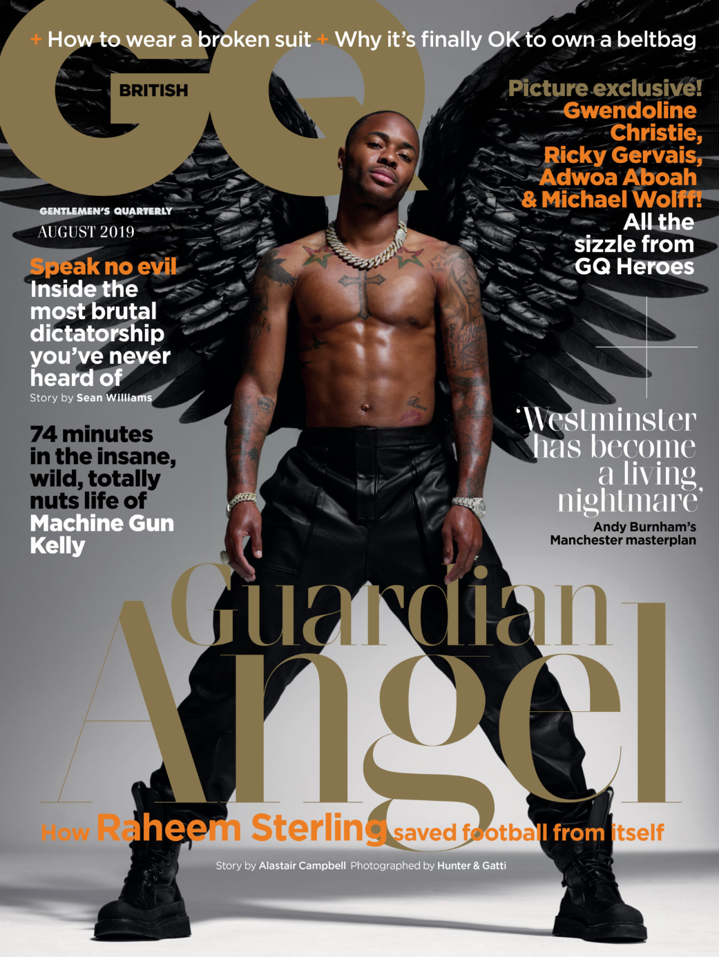 What's better than wearing a leather jacket seen in GQ Magazine? Not much.