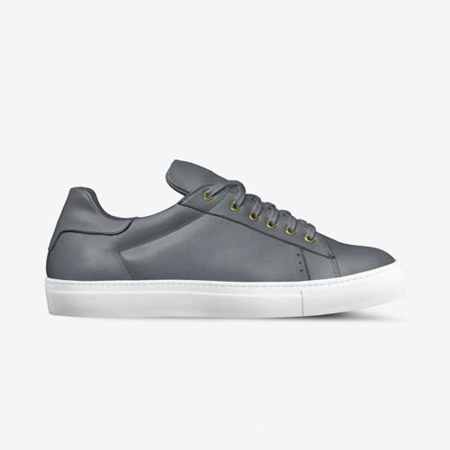 LORENZO SUEDE SNEAKERS IN CHELSEA GREY | Poor Little Rich Boy Clothing