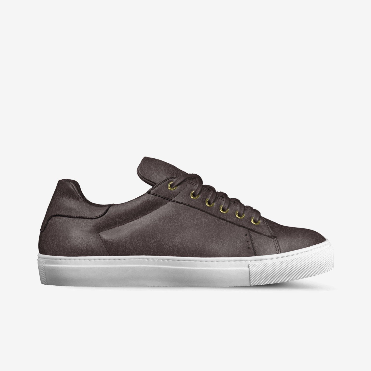 LORENZO LEATHER SNEAKERS IN TOBACCO | Poor Little Rich Boy Clothing