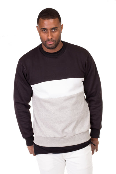 COLORBLOCK SWEATSHIRT | Poor Little Rich Boy Clothing