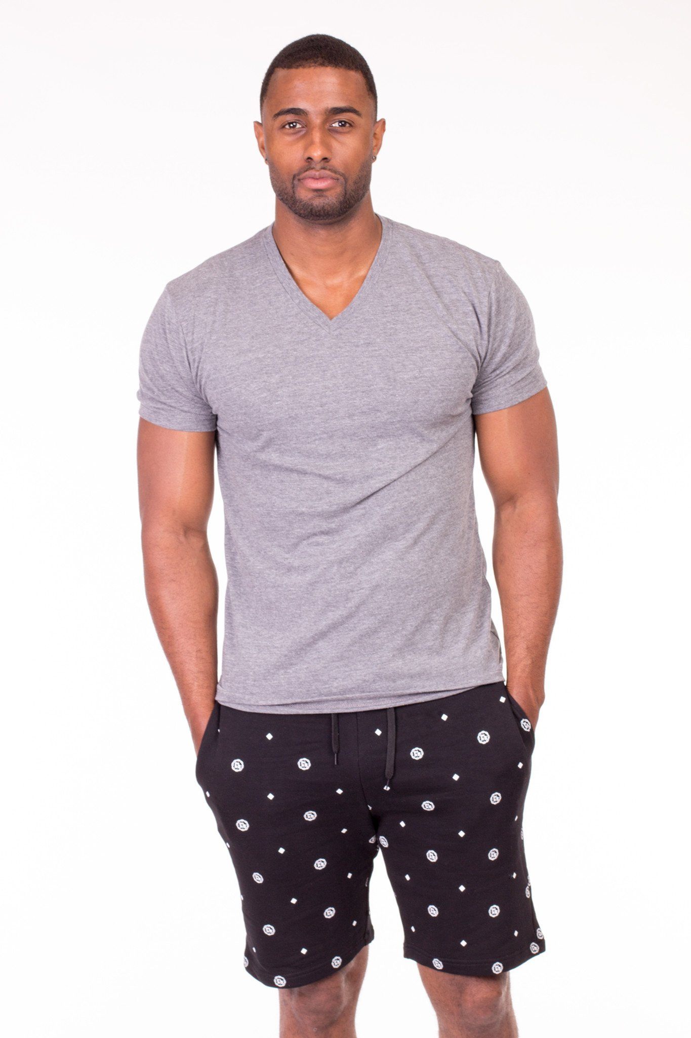 MONOGRAM LOUNGE SHORTS | Poor Little Rich Boy Clothing