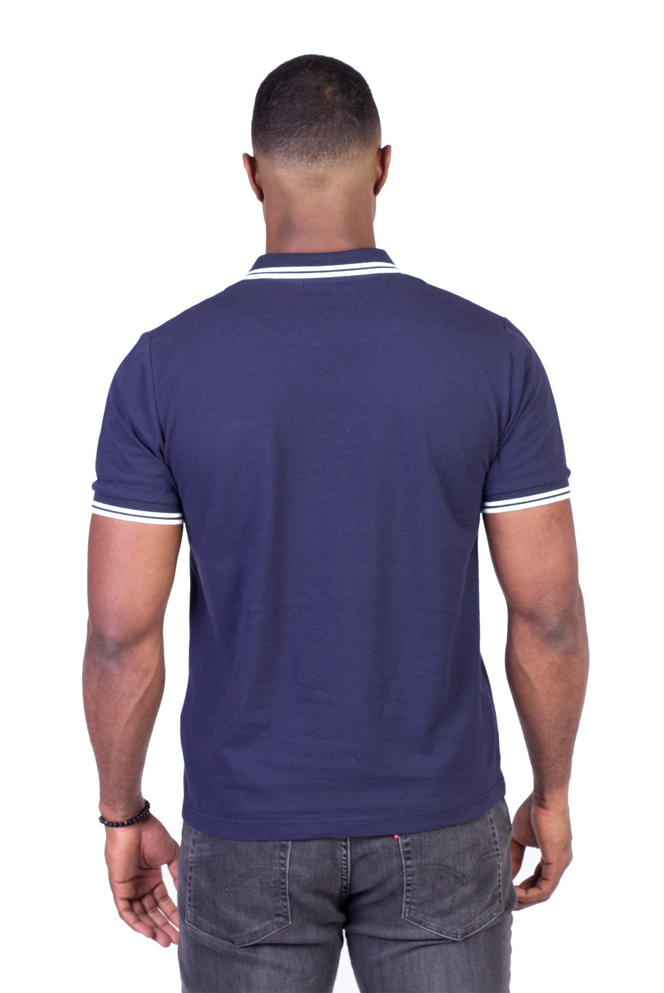 BELVEDERE POLO SHIRT IN NAVY BLUE | Poor Little Rich Boy Clothing
