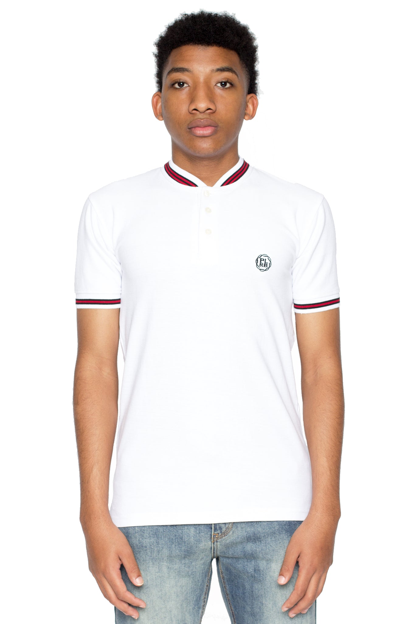 YOUNTVILLLE POLO SHIRT IN WHITE | Poor Little Rich Boy Clothing