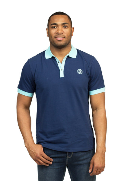 HEALDSBURG POLO SHIRT IN NAVY BLUE | Poor Little Rich Boy Clothing