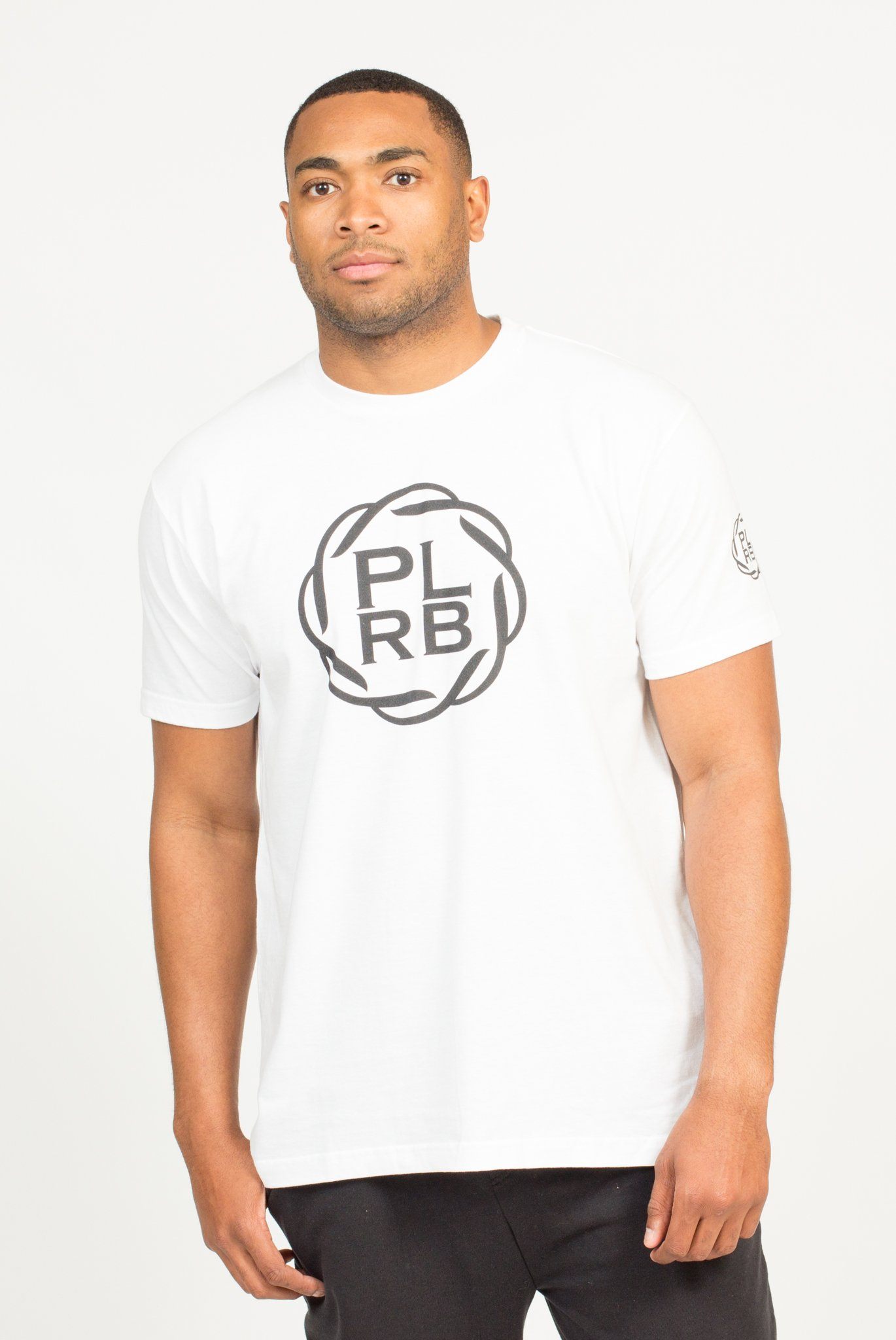PLRB LOGO T-SHIRT IN WHITE | Poor Little Rich Boy Clothing