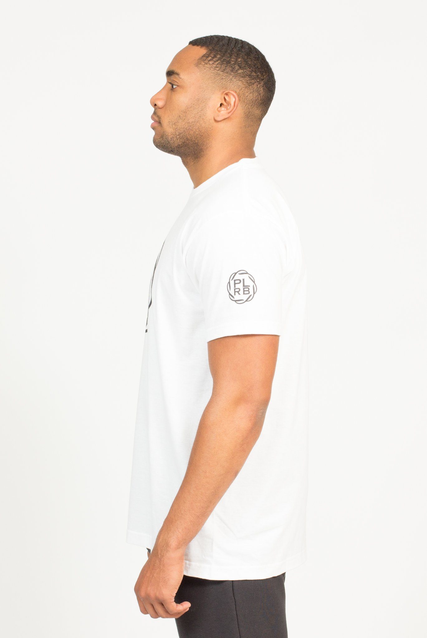PLRB LOGO T-SHIRT IN WHITE | Poor Little Rich Boy Clothing