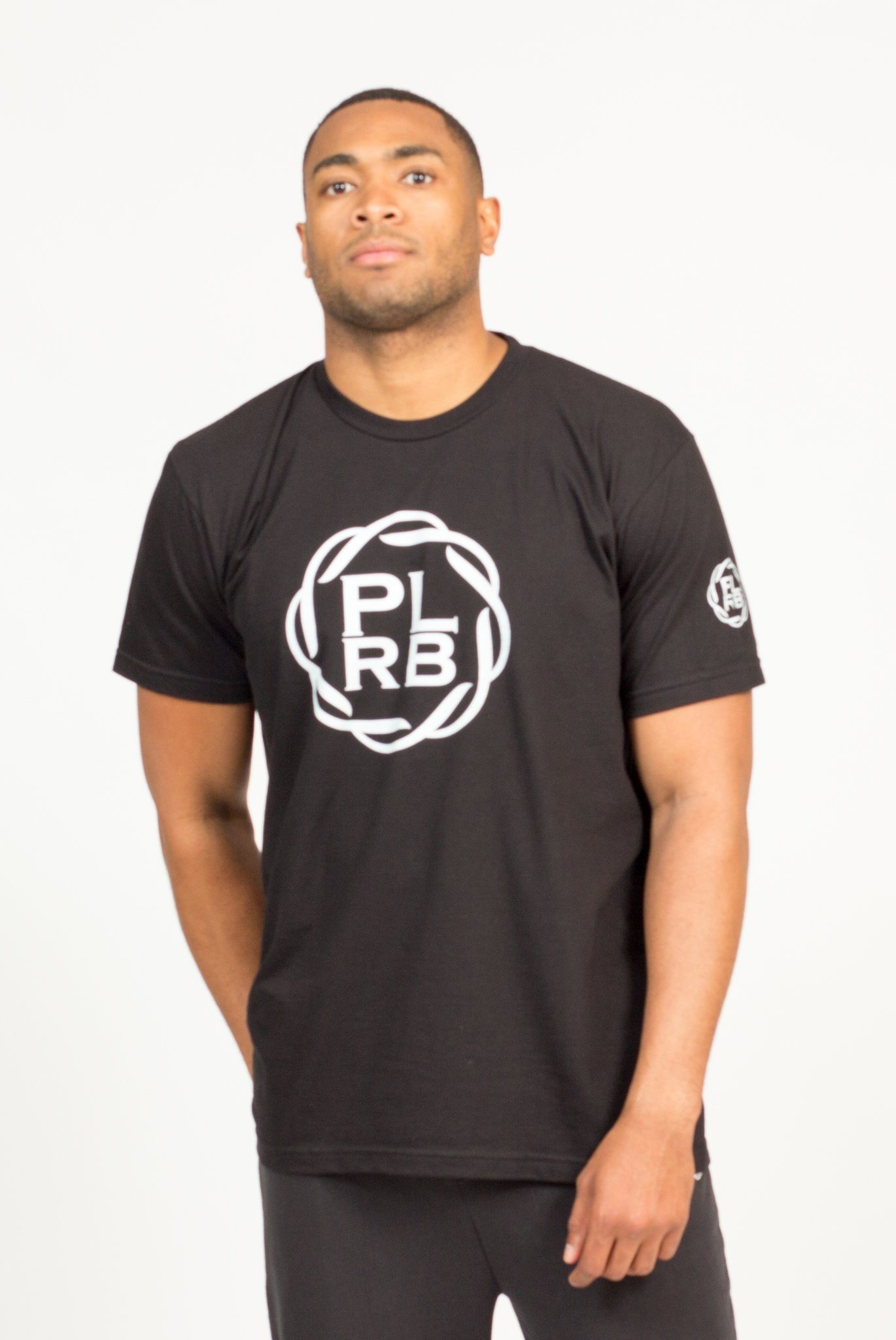 PLRB LOGO T-SHIRT IN BLACK | Poor Little Rich Boy Clothing