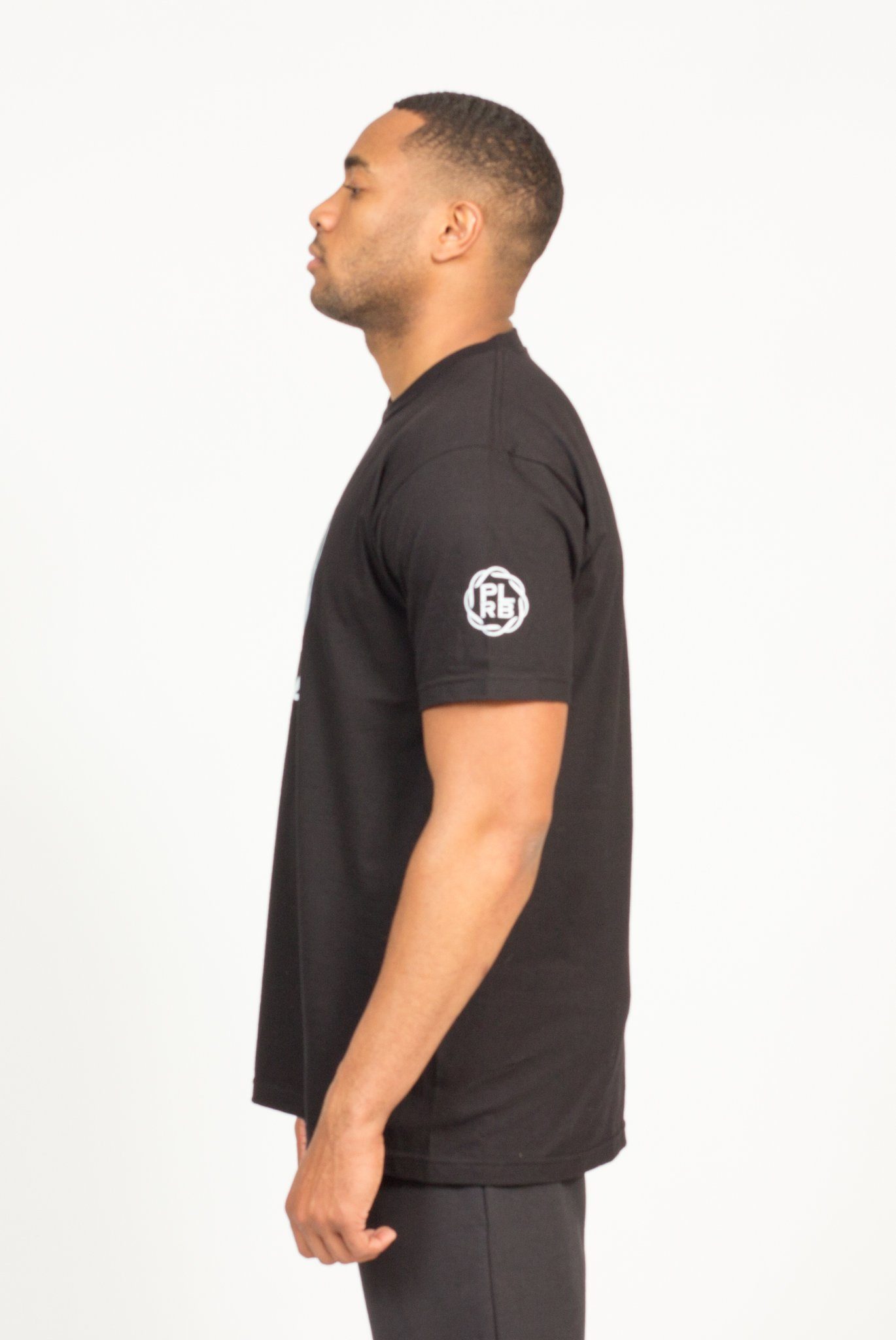 PLRB LOGO T-SHIRT IN BLACK | Poor Little Rich Boy Clothing