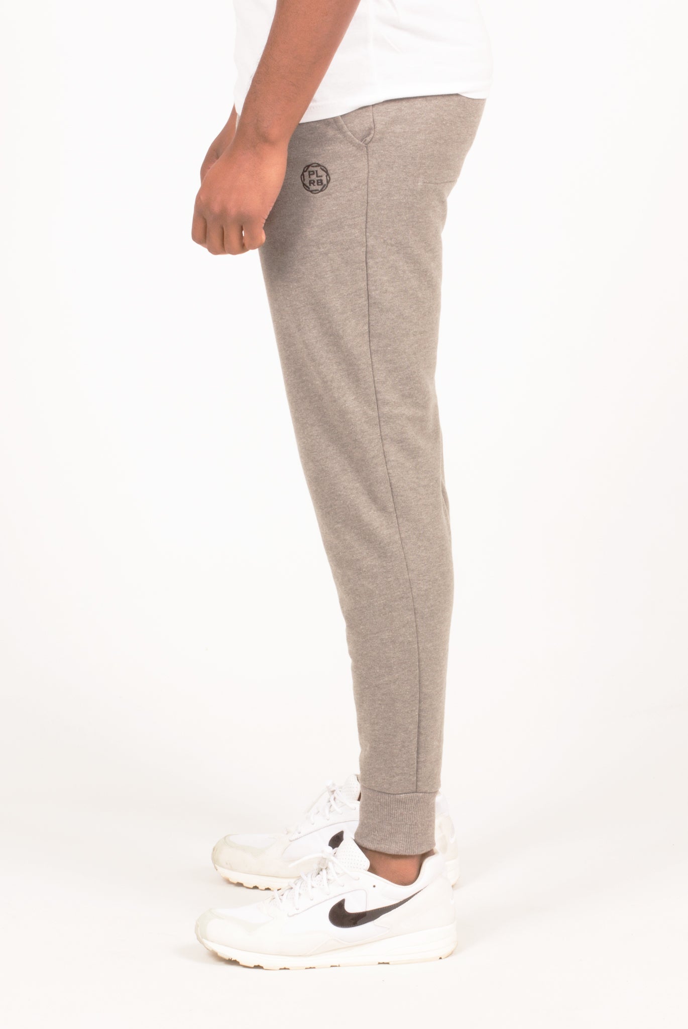 PLRB FLEX HEATHER GREY JOGGERS | Poor Little Rich Boy Clothing