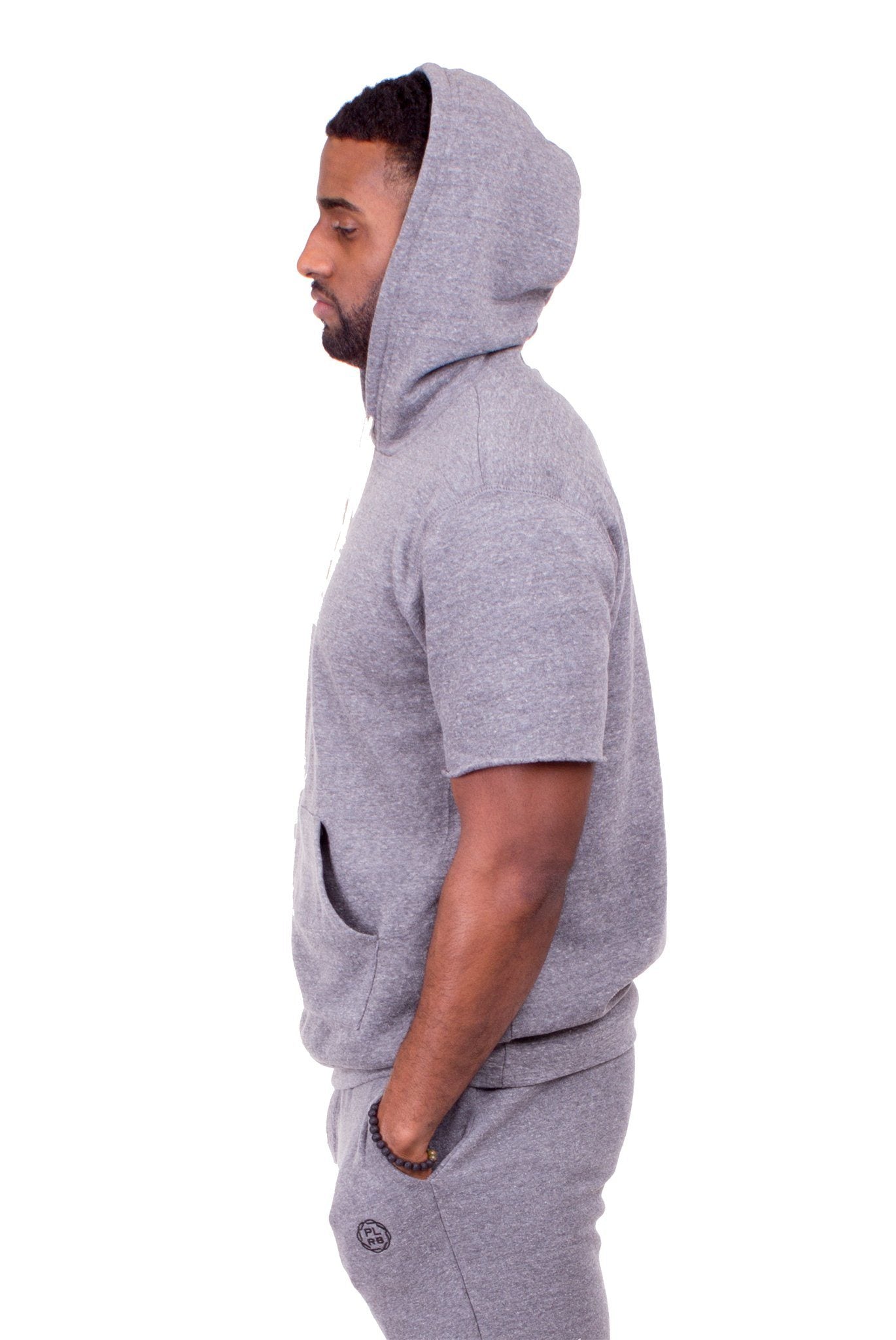HUMBLE SHORT SLEEVE HOODIE | Poor Little Rich Boy Clothing